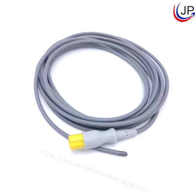 CE Medical Temperature Sensor 2.252K 10K Mindray Series Aviation Plug For Human Body Cavity