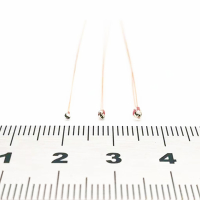 100kohm 3950k 1% Glass Coating Ntc Thermistor Sensor For Automobile